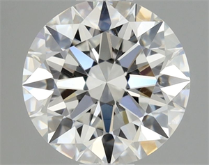 Foto Diamante Natural 0.75 quilates, Redondo , Color F, claridad VS2 y certificado GIA de