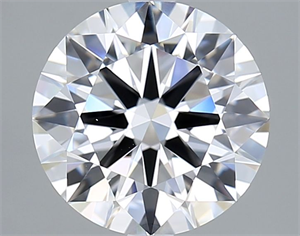 Picture of Lab Grown Diamond 3.10 Carats, Round with Ideal Cut, D Color, VS1 Clarity and Certified by IGI