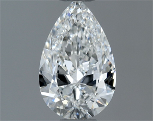 Picture of Natural Diamond 0.50 Carats, Pear with  Cut, G Color, VVS1 Clarity and Certified by GIA