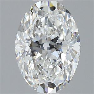 Picture of Natural Diamond 0.80 Carats, Oval with  Cut, F Color, VVS2 Clarity and Certified by GIA