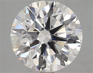 Picture of Lab Grown Diamond 4.05 Carats, Round with Ideal Cut, D Color, VS1 Clarity and Certified by IGI