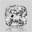 Natural Diamond 0.50 Carats, Cushion with  Cut, E Color, VS1 Clarity and Certified by GIA