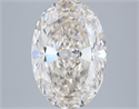 Natural Diamond 5.41 Carats, Oval with  Cut, H Color, IF Clarity and Certified by IGI