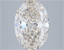 Natural Diamond 5.41 Carats, Oval with  Cut, H Color, IF Clarity and Certified by IGI