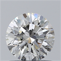 Diamante Natural 0.90 quilates, Redondo , Color H, claridad VS2 y certificado GIA