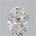Natural Diamond 1.01 Carats, Oval with  Cut, G Color, VS1 Clarity and Certified by GIA