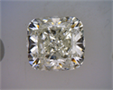 Natural Diamond 1.00 Carats, Cushion with  Cut, K Color, SI1 Clarity and Certified by GIA