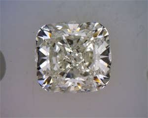 Foto Diamante Natural 1.00 quilates, Del cojín , Color K, claridad SI1 y certificado GIA de