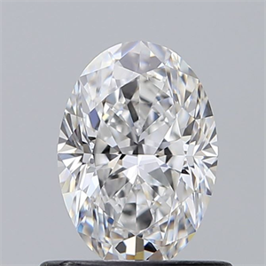 Picture of Natural Diamond 0.70 Carats, Oval with  Cut, D Color, SI1 Clarity and Certified by GIA