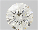 Natural Diamond 0.70 Carats, Round with Excellent Cut, H Color, VVS1 Clarity and Certified by IGI
