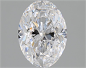 Diamante Natural 1.50 quilates, Ovalado , Color D, claridad VVS2 y certificado GIA