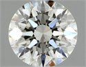 Diamante Natural 0.51 quilates, Redondo , Color J, claridad SI1 y certificado GIA
