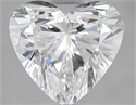 Diamante Natural 1.51 quilates, Corazón , Color G, claridad SI1 y certificado HRD