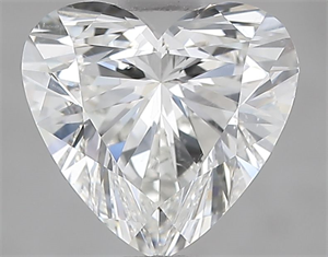 Picture of Natural Diamond 1.51 Carats, Heart with  Cut, G Color, SI1 Clarity and Certified by HRD