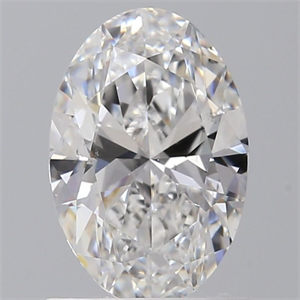 Picture of Natural Diamond 0.90 Carats, Oval with  Cut, E Color, SI1 Clarity and Certified by GIA