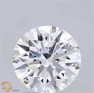 Picture of Lab Grown Diamond 2.03 Carats, Round with Ideal Cut, D Color, VVS1 Clarity and Certified by IGI