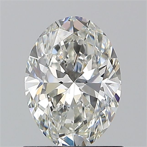 Foto Diamante Natural 1.01 quilates, Ovalado , Color G, claridad VS2 y certificado GIA de