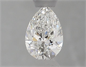 Diamante Natural 0.40 quilates, De pera , Color G, claridad VS1 y certificado GIA