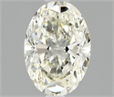 Diamante Natural 0.77 quilates, Ovalado , Color J, claridad VS1 y certificado IGI