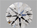 Natural Diamond 0.50 Carats, Round with Excellent Cut, D Color, SI2 Clarity and Certified by GIA