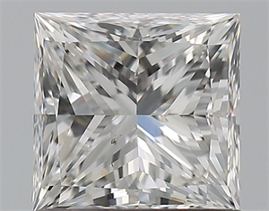 Foto Diamante Natural 0.90 quilates, Princesa , Color G, claridad VS2 y certificado GIA de