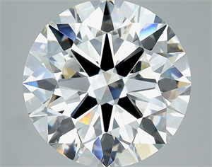 Foto Diamante Natural 2.90 quilates, Redondo , Color G, claridad VVS1 y certificado GIA de