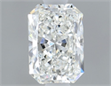 Diamante Natural 0.40 quilates, Radiante , Color H, claridad VVS2 y certificado GIA