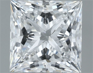 Foto Diamante Natural 1.01 quilates, Princesa , Color D, claridad VS1 y certificado GIA de