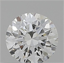 Diamante Natural 0.41 quilates, Redondo , Color G, claridad IF y certificado GIA