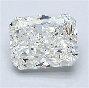 Picture of Natural Diamond 1.80 Carats, Radiant with  Cut, I Color, SI1 Clarity and Certified by GIA