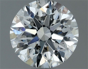 Foto Diamante Natural 0.90 quilates, Redondo , Color G, claridad SI1 y certificado IGI de