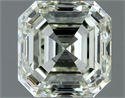 Natural Diamond 1.02 Carats, Asscher with  Cut, K Color, VS2 Clarity and Certified by IGI