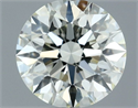 Natural Diamond 0.51 Carats, Round with Excellent Cut, L Color, VS1 Clarity and Certified by GIA