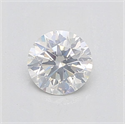 Natural Diamond 0.51 Carats, Round with Excellent Cut, G Color, SI2 Clarity and Certified by IGI