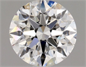 Natural Diamond 1.40 Carats, Round with Excellent Cut, E Color, VVS1 Clarity and Certified by GIA