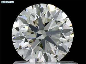 Foto Diamante Natural 0.91 quilates, Redondo , Color J, claridad VVS2 y certificado GIA de