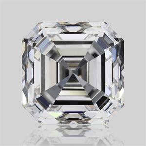 Picture of Natural Diamond 1.03 Carats, Asscher with  Cut, E Color, VVS1 Clarity and Certified by GIA