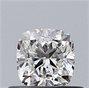 Natural Diamond 0.50 Carats, Cushion with  Cut, G Color, SI2 Clarity and Certified by GIA