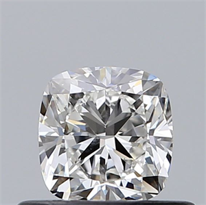 Picture of Natural Diamond 0.50 Carats, Cushion with  Cut, G Color, SI2 Clarity and Certified by GIA