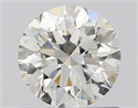 Natural Diamond 0.90 Carats, Round with Very Good Cut, H Color, SI1 Clarity and Certified by IGI