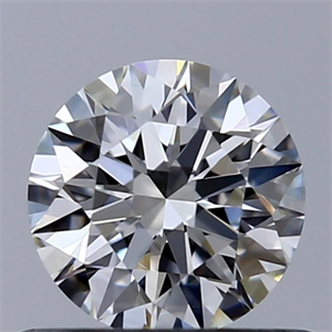 Foto Diamante Natural 0.52 quilates, Redondo , Color G, claridad VVS2 y certificado GIA de