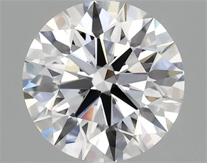 Picture of Lab Grown Diamond 2.01 Carats, Round with Ideal Cut, D Color, VVS2 Clarity and Certified by IGI