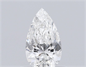 Natural Diamond 0.51 Carats, Pear with  Cut, H Color, I1 Clarity and Certified by GIA