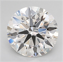Del inventario de diamantes de laboratorio, 4.31 quilates, Redondo , Color F, claridad VVS1 y certificado IGI