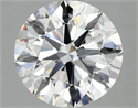Del inventario de diamantes de laboratorio, 3.00 quilates, Redondo , Color F, claridad VVS2 y certificado IGI