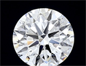 Del inventario de diamantes de laboratorio, 2.08 quilates, Redondo , Color D, claridad VVS2 y certificado IGI