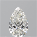 Diamante Natural 0.50 quilates, De pera , Color I, claridad VVS2 y certificado GIA