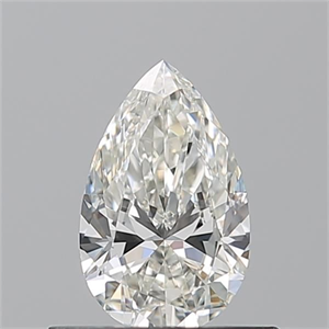 Foto Diamante Natural 0.50 quilates, De pera , Color I, claridad VVS2 y certificado GIA de