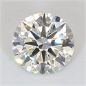 Lab Grown Diamond 1.62 Carats, Round with Excellent Cut, I Color, VVS2 Clarity and Certified by IGI