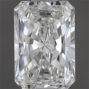 Foto Diamante Natural 0.50 quilates, Radiante , Color H, claridad VS1 y certificado GIA de